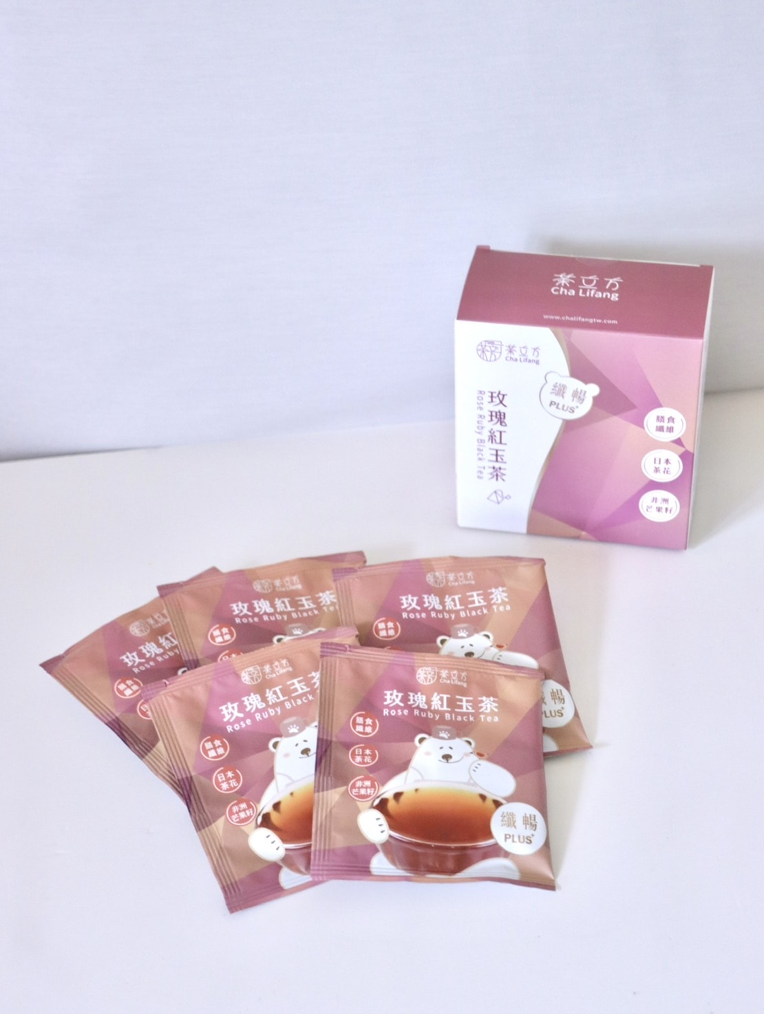 茶立方 | 纖暢PLUS+玫瑰紅玉茶