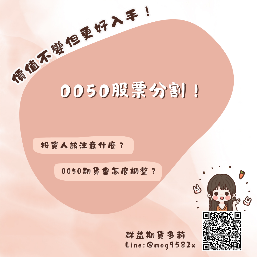 0050股票分割！投資人該注意什麼？0050期貨會怎麼調整？